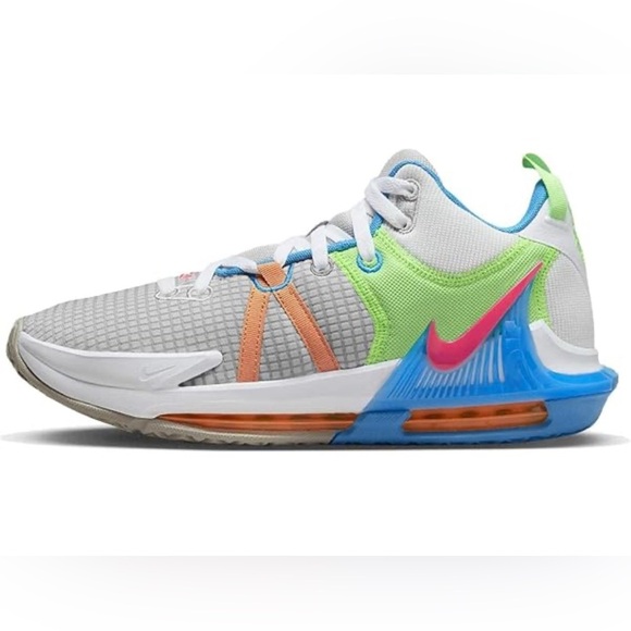 Nike LeBron Witness 7 Basketball Shoes Men's Sneakers in Fog Hyper Size 9 - Picture 1 of 8
